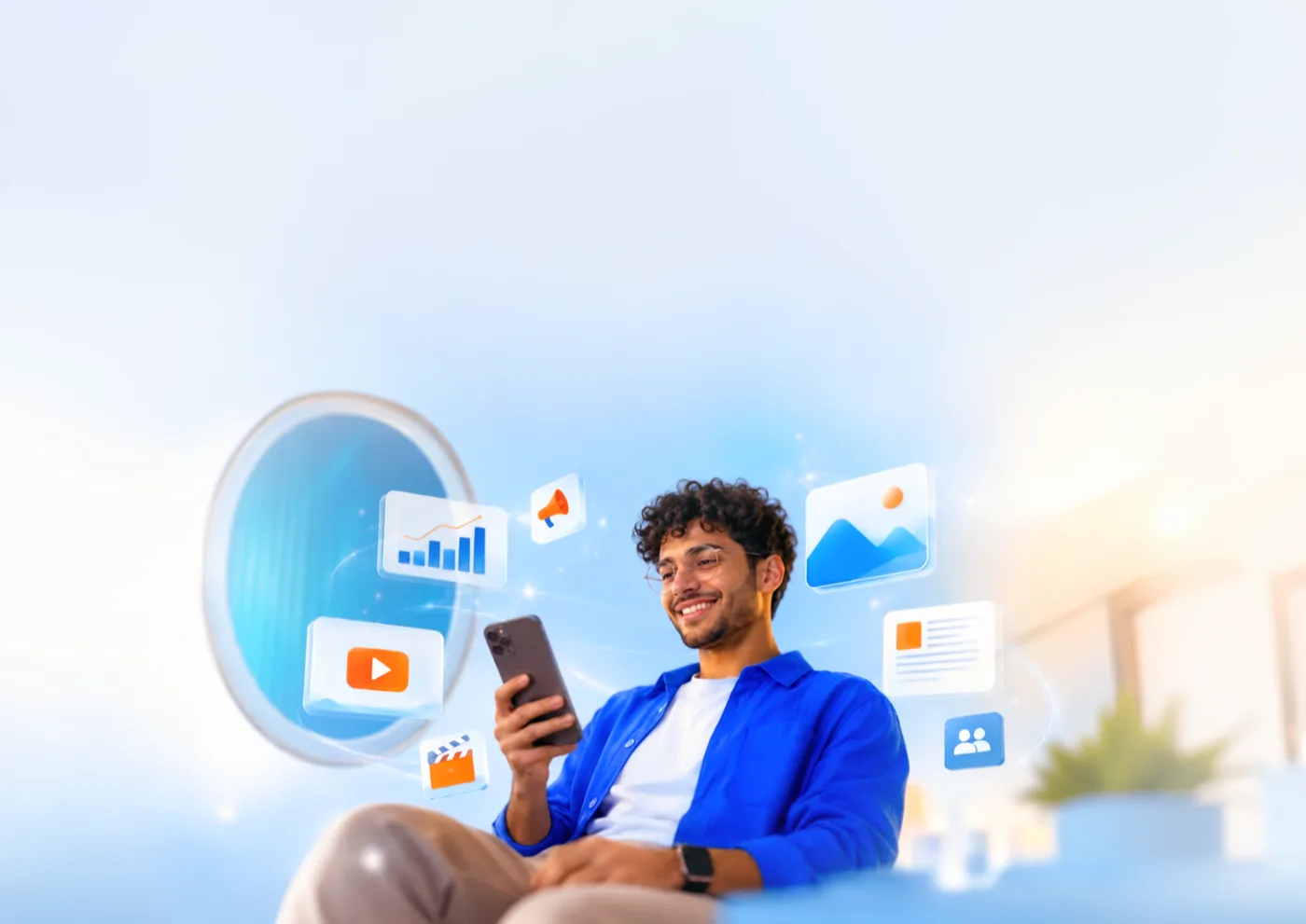 Creating AI marketing content in Egypt with Vizzy